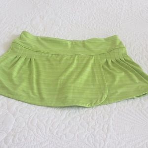 Sport Skort Shorts Tennis Skirt neon green